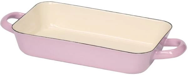 Riess Emaille Riess Auflaufform Mit Griffen Aus Emaille In Rosa 3 Riess Emaille Riess Auflaufform Mit Griffen Aus Emaille In Rosa
