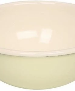 Riess Emaille Riess Schüssel Aus Emaille In Pastell-gelb