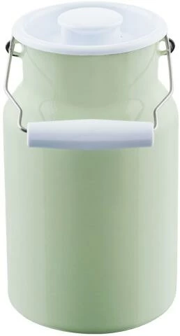 Riess Emaille Riess Milchkanne Aus Emaille In Nilgrün 3 Riess Emaille Riess Milchkanne Aus Emaille In Nilgrün