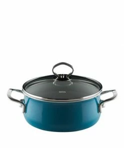 Riess Emaille Riess Geschirr-Set Aus Emaille, 3-tlg. In Aquamarin -Wesco store 0707 010