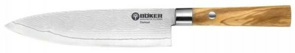 Böker Kleines Kochmesser Damast Olive 3 Böker Kleines Kochmesser Damast Olive