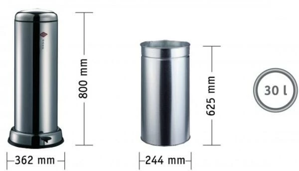 Wesco Big Baseboy 30 Liter Mit Dämpfer In Limegreen 4 Wesco Big Baseboy 30 Liter Mit Dämpfer In Limegreen – Bild 2