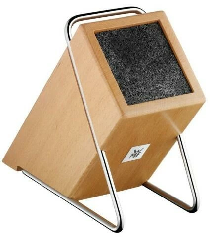 WMF Messerblock Mit Borsteneinsatz, Unbestückt 3 WMF Messerblock Mit Borsteneinsatz, Unbestückt