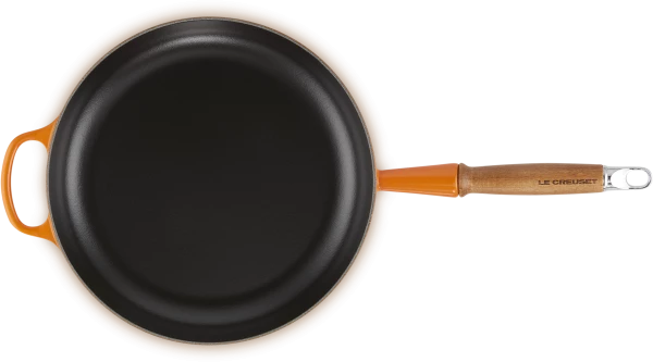 Le Creuset Bratpfanne Signature Aus Gusseisen In Ofenrot 28 Cm / 2,6 Liter 6 Le Creuset Bratpfanne Signature Aus Gusseisen In Ofenrot 28 Cm / 2,6 Liter – Bild 4