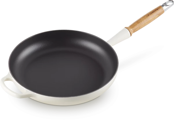 Le Creuset Bratpfanne Signature Aus Gusseisen In Meringue 28 Cm / 2,6 Liter 3 Le Creuset Bratpfanne Signature Aus Gusseisen In Meringue 28 Cm / 2,6 Liter – Bild 2