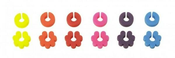 Lurch Glasmarkierer Fancy Rings, 12er-Set 3 Lurch Glasmarkierer Fancy Rings, 12er-Set