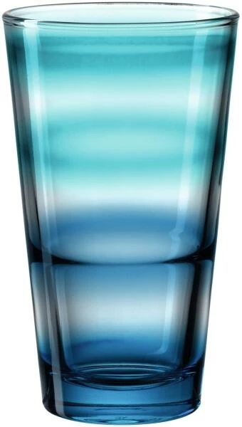 Leonardo Trinkglas EVENT 315 Ml Blau Farbverlauf, 6er-Set 3 Leonardo Trinkglas EVENT 315 Ml Blau Farbverlauf, 6er-Set