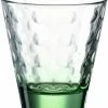 Leonardo Trinkglas OPTIC 215 Ml Grün, 6er-Set
