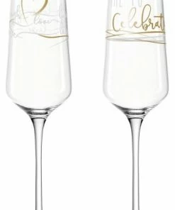 Leonardo 2 Sektgläser PRESENTE 280 Ml ′Celebrate′