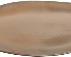 Leonardo Keramikteller NOLI Braun 30x21 (B-Ware, Guter Zustand