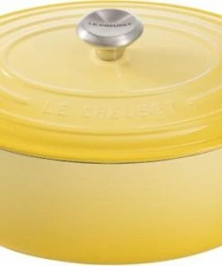 Le Creuset Bräter Signature Oval In Citrus 29 Cm / 4,7 L