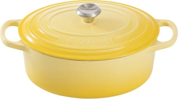 Le Creuset Bräter Signature Oval In Citrus 29 Cm / 4,7 L 3 Le Creuset Bräter Signature Oval In Citrus 29 Cm / 4,7 L