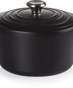 Le Creuset Hoher Bräter Signature Rund, 24 Cm In Schwarz 24 Cm / 5 L