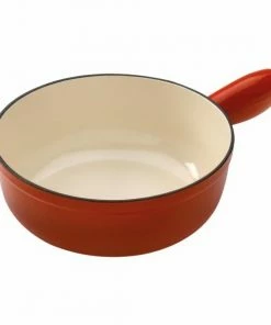 Kuhn Rikon Caquelon Induktion Gusseisen Rot 24cm