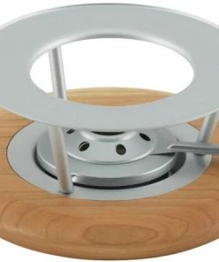 Kuhn Rikon Rechaud Kirschholz Mit Silberbrenner