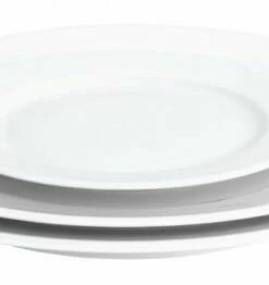 Pillivuyt Teller Sancerre Flach, 26 Cm (B-Ware - Guter Zustand)