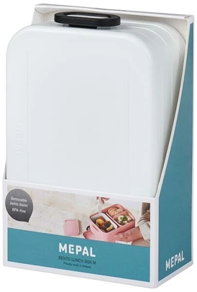 Mepal Bento Lunchbox Take A Break Midi - Weiß 4 Mepal Bento Lunchbox Take A Break Midi - Weiß – Bild 2