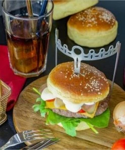 Lurch Burgerspieß Queen Mit Teller -Wesco store 215 RS4098 240507 Burgerspie Queen Motiv 2 scr