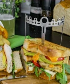 Lurch Burgerspieß Queen Mit Teller -Wesco store 215 RS4100 240507 Burgerspie Queen Motiv 1 scr