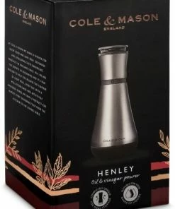 Cole & Mason Henley Öl- Und Essigausgießer, Ungefüllt, 18 Cm 24 Cole & Mason Henley Öl- Und Essigausgießer, Ungefüllt, 18 Cm -Wesco store 220 H221917 HENLEY SS OIL VINEGAR POURER Angled