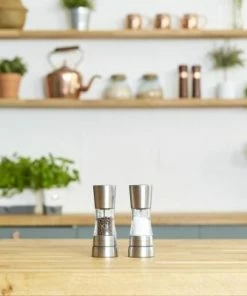 Cole & Mason Derwent Mini Salz- Und Pfeffermühle Geschenkset, 15,7 Cm -Wesco store 220 H332025 C M GourmetPrecision Derwent Lifestyle HR