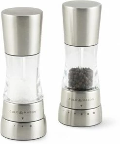 Cole & Mason Derwent Mini Salz- Und Pfeffermühle Geschenkset, 15,7 Cm