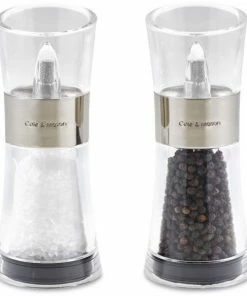 Cole & Mason Inverta Flip Salz- Und Pfeffermühle Geschenkset, 15,4 Cm
