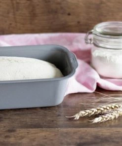 Städter We Love Baking Brotbackform 26 X 11,5 Cm / H 7,5 Cm Silber Emaill 1.700 Ml 10 Städter We Love Baking Brotbackform 26 X 11,5 Cm / H 7,5 Cm Silber Emaill 1.700 Ml -Wesco store 223 661622 A02