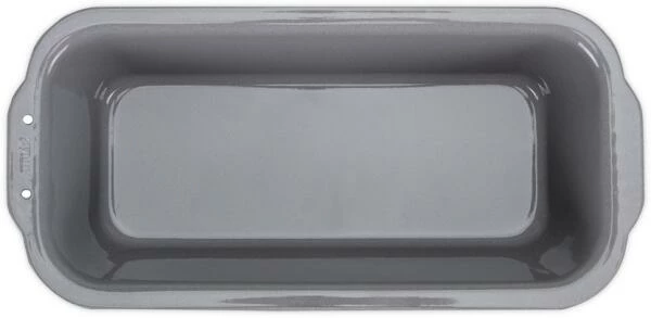 Städter We Love Baking Brotbackform 26 X 11,5 Cm / H 7,5 Cm Silber Emaill 1.700 Ml 4 Städter We Love Baking Brotbackform 26 X 11,5 Cm / H 7,5 Cm Silber Emaill 1.700 Ml – Bild 2