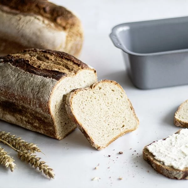 Städter We Love Baking Brotbackform 35 X 14,5 Cm / H 8,5 Cm Silber Emaill 3.000 Ml 7 Städter We Love Baking Brotbackform 35 X 14,5 Cm / H 8,5 Cm Silber Emaill 3.000 Ml – Bild 5