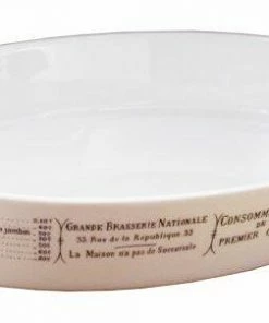 Pillivuyt Bauernform Oval Brasserie Groß Volumen 15 Cl , 320 X 230 Mm