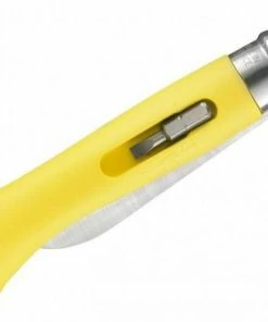Opinel Messer DIY No. 9 In Gelb 10 Opinel Messer DIY No. 9 In Gelb -Wesco store 254328 rueckseite be l