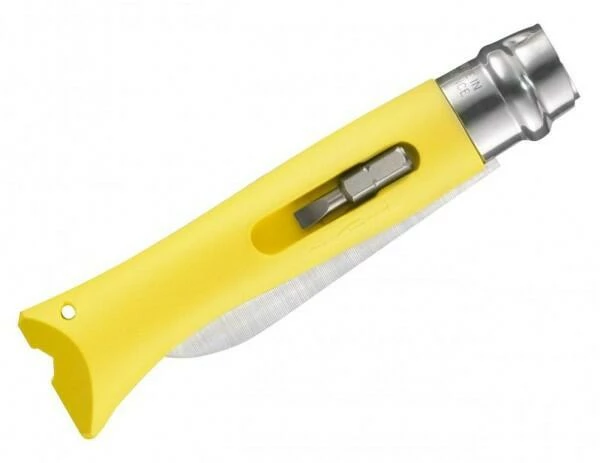 Opinel Messer DIY No. 9 In Gelb 6 Opinel Messer DIY No. 9 In Gelb – Bild 4