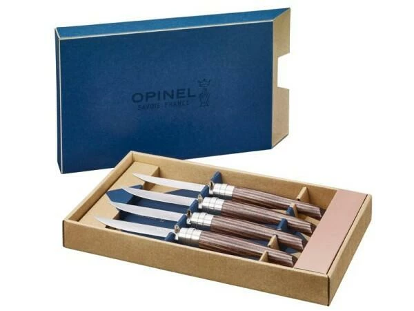 Opinel Tafelmesser-Set Table Chic Chocolat, 4-teilig 3 Opinel Tafelmesser-Set Table Chic Chocolat, 4-teilig