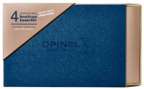 Opinel Tafelmesser-Set Table Chic Chocolat, 4-teilig 6 Opinel Tafelmesser-Set Table Chic Chocolat, 4-teilig – Bild 4