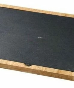Cilio Servierbrett Mit Schieferplatte Formaggio, Rechteckig