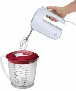 Westmark Rührbecher Helena Mit Deckel In Dunkelrot -Wesco store 3105 mixer be 1 l