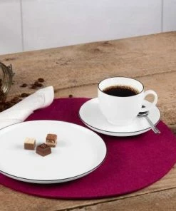 Seltmann Weiden Lido Black Line Kaffeeservice 18-teilig Rund -Wesco store 33 10826 ka 18tlg 01