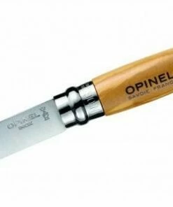 Opinel Messer, Größe 6, Rostfrei, Olivenholz