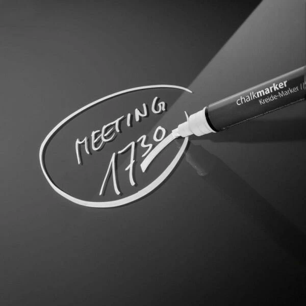 Sigel Glas-Magnetboard Artverum® Schwarz, 48 X 48 Cm 6 Sigel Glas-Magnetboard Artverum® Schwarz, 48 X 48 Cm – Bild 4