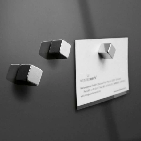 Sigel Glas-Magnetboard Artverum® Schwarz, 48 X 48 Cm 4 Sigel Glas-Magnetboard Artverum® Schwarz, 48 X 48 Cm – Bild 2