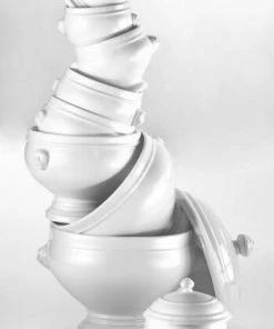 Pillivuyt Löwenkopfterrine Handgefertigt Nr. 4 1/2 Volumen 50 Cl Durchmesser 125 Mm -Wesco store 400110BL PILLIVUYT Loewenkopfterrinen 1 l 1