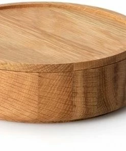 Continenta Dose Mit Deckel Aus Eiche 13 Cm, 13 Cm -Wesco store 4171 1