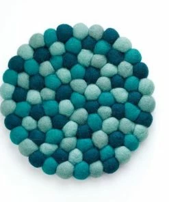 Cilio Untersetzer LANA AZZURRO Rund