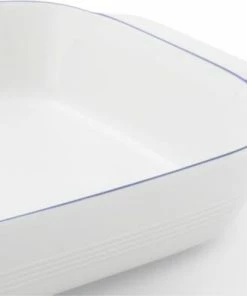 Friesland Porzellan Friesland Auflaufschale Eckig JEVERLAND Kleine Briese 32 X 23,5 -Wesco store 5910275011 05