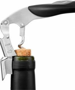 Le Creuset Screwpull Kellnermesser WT-130 Schwarz 14 Le Creuset Screwpull Kellnermesser WT-130 Schwarz -Wesco store 59815011017061 00004