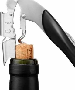 Le Creuset Screwpull Kellnermesser WT-130 Schwarz 15 Le Creuset Screwpull Kellnermesser WT-130 Schwarz -Wesco store 59815011017061 00005