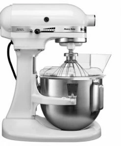 KitchenAid Küchenmaschine HEAVY DUTY In Weiß, 4,8 L