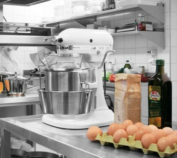 KitchenAid Küchenmaschine HEAVY DUTY In Weiß, 4,8 L 6 KitchenAid Küchenmaschine HEAVY DUTY In Weiß, 4,8 L – Bild 4