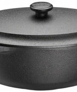 Skeppshult Bräter Oval 4 Liter Mit Gusseisendeckel